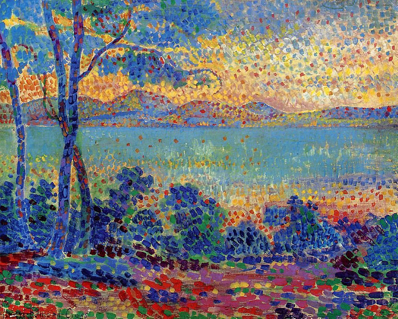 Paesaggio in Provenza, 1900